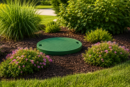 septic lid cover ideas